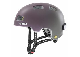 Přilba Uvex City 4 MIPS PLUM MAT 2022, 55-58 cm