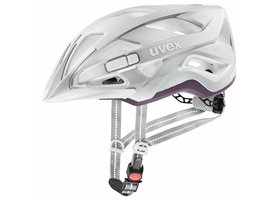 Přilba Uvex City Active SILVER-PLUM MAT 2022