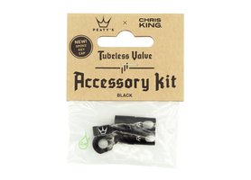 PEATY'S X Chris King (MK2) accessory kit BLACK (PTV2-ACCS-BLK-12)