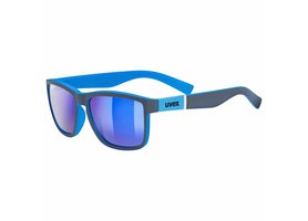 Brýle Uvex LGL 39 GREY MAT BLUE / MIRROR BLUE (cat. 3)