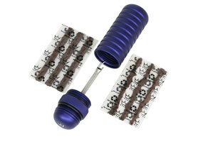 PEATY'S Holeshot Tubeless Puncture Plugger Kit - NAVY (PPR-TPP-NVY-12)