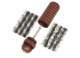 PEATY'S Holeshot Tubeless Puncture Plugger Kit - RED (PPR-TPP-RED-12)