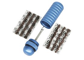 PEATY'S Holeshot Tubeless Puncture Plugger Kit - TURQUOISE (PPR-TPP-TRQ-12)