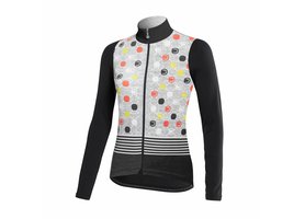 Dres Dotout dámský s dlouhým rukávem FANATICA MELANGE LIGHT GREY-BLACK (A23W510839)