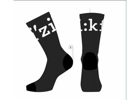 Ponožky Fizik TEAM EDITION BLACK/WHITE (FZKSOCKSTE1020)