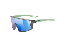 Brýle Uvex SKYRYSE JR. GREY-GREEN MATT/MIR.BLUE (S5330765716)