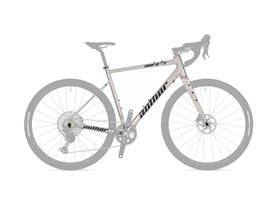 AUTHOR Rám+vidlice Aura XR7 2025 titan-matná/černá