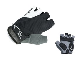 Rukavice Author Men Comfort Gel X24 k/p bílá/černá, M (21 cm)