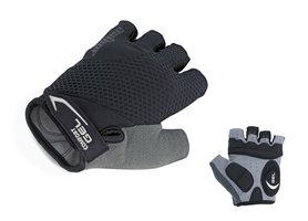 Rukavice Author Men Comfort Gel X24 k/p černá, L (22 cm)