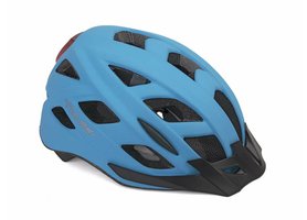 Přilba Author Pulse LED X8 183 modrá-neonová 2022, 58-61 cm