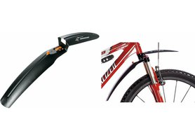 Blatník SKS SHOCKBOARD, přední, Černý / Black