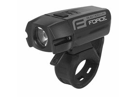Světlo přední Force BUG 400lm USB černé