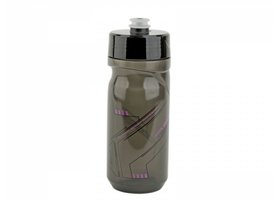 Láhev Author AB-ScrewOn X9 transparentní černá / růžová, 0,6 l