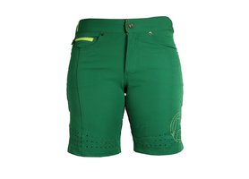 Kraťasy Haven Amazon dámské dark green/yellow