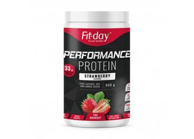 Fit-day Protein Performance jahoda 900g