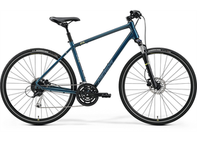 Merida CROSSWAY 100 Teal-Blue(Silver-Blue/Lime) 2023