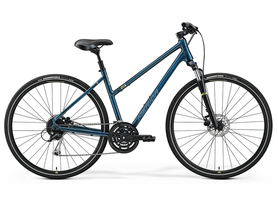 Merida CROSSWAY 100 Teal-Blue(Silver-Blue/Lime) W 2023