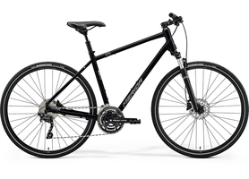 Merida CROSSWAY 300 Glossy Black(Matt Silver) 2023