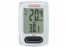 Cyklopočítač Cateye Velo Wireless + (VT235W) bílá