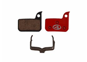 Brzdové destičky Author ABS-68 Sram RED 22 červená