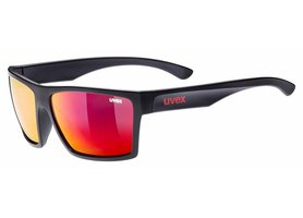Brýle Uvex LGL 29 black mat/mirror red