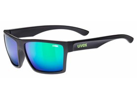 Brýle Uvex LGL 29 black mat/mirror green