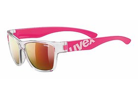 Brýle Uvex Sportstyle 508 clear pink/mirror red