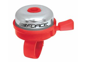 Zvonek Force Klasik Fe/plast 22,2mm, červený