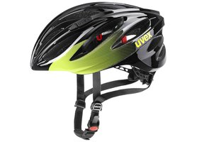 Přilba Uvex Boss Race BLACK - LIME 2022