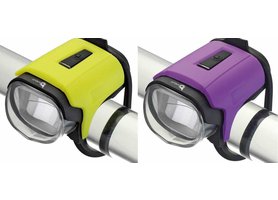 Světlo přední Owleye HighLux 18, Fialová