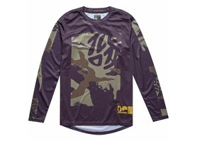 Dres Troy Lee Designs FLOWLINE LS CONFINED BLACK (34648100)