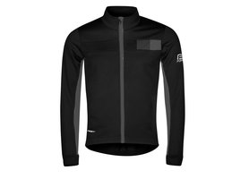 Bunda Force Frost softshell pánská černo-šedá