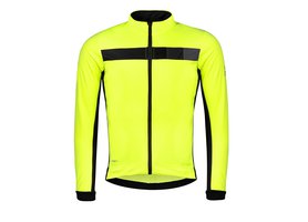 Bunda Force Frost softshell pánská fluo-černá