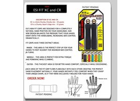 Gripy ESI FIT Ergo, 65g 2015, Red
