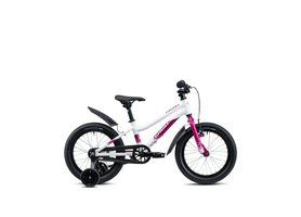 Ghost POWERKID 16 Pearl White / Candy Magenta Gloss 2022