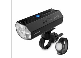Světlo Gaciron přední RAPTOR-3000 BT Powerbank