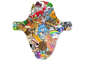 Blatník Rie:sel Kol:oss stickerbomb eyecatcher